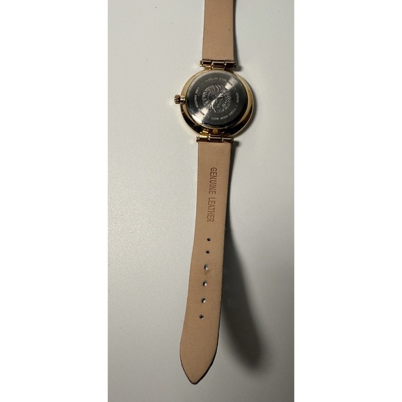 Anne Klein Wristwatch Women OS Grey Gold Good Snakeskin Leather AN/3754 - Picture 6 of 11